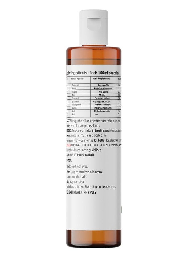 Zenius India Zenius Nerocare Oil for Soothes Muscles | Healthy Joints | Paralysis Care & Mobility Care 100ml - Image 2