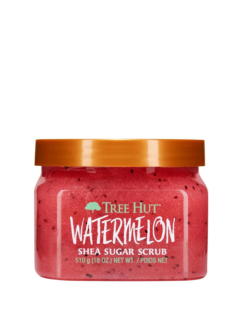 Tree Hut Tree Hut Watermelon Shea Sugar Exfoliating & Hydrating Body Scrub, 18oz  - Image 1