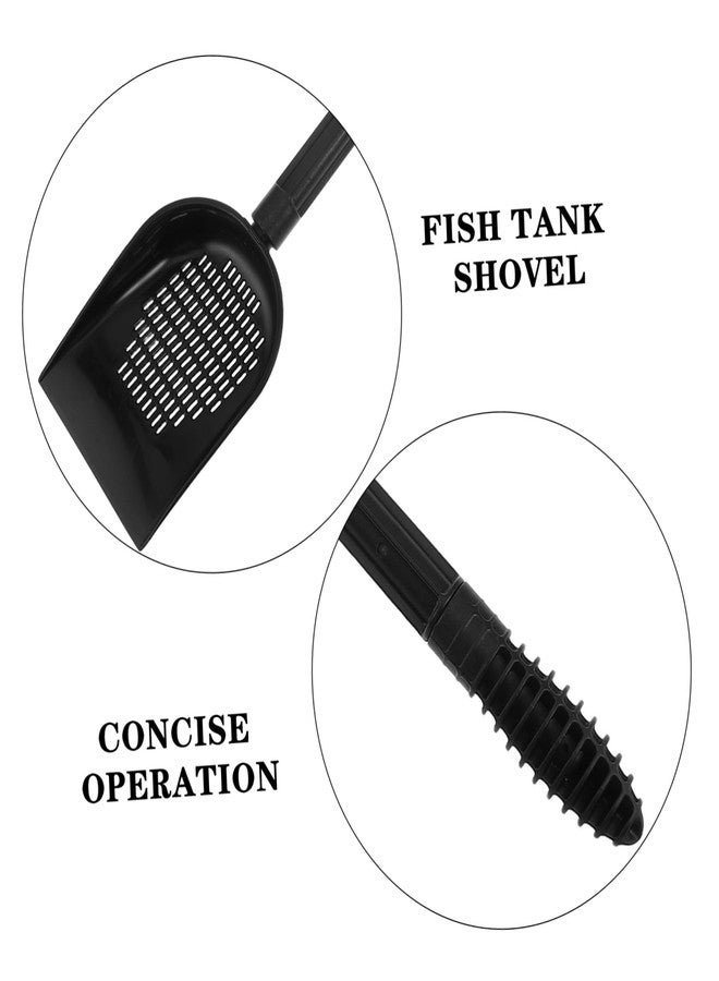 SHINEOFI Fish Tank Cleaner with Detachable Long Handle Multi-Functional Gravel Sand Shovel for Aquarium Maintenance Safe Non-Damaging Aquarium Cleaning Tool for Fish Tanks and Aquatic Pets - Image 3