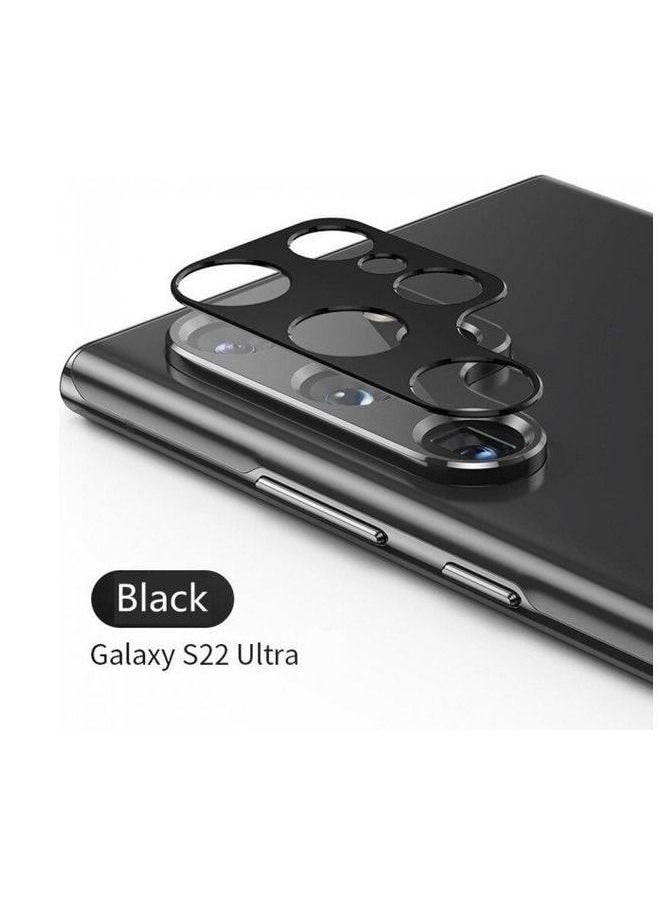 عبوة من واقي عدسات الكاميرا متوافق مع هاتف Samsung Galaxy S22 Ultra