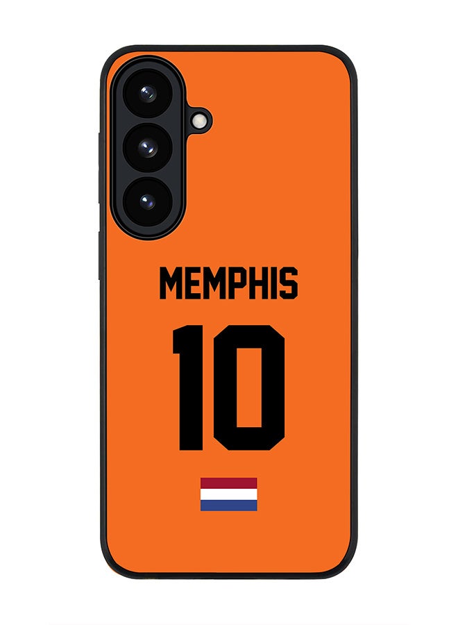 For Samsung Galaxy S26 Plus Case,Slim fit Camera Protection, Shockproof Thin Phone cover  - Football - Netherlands - Memphis
