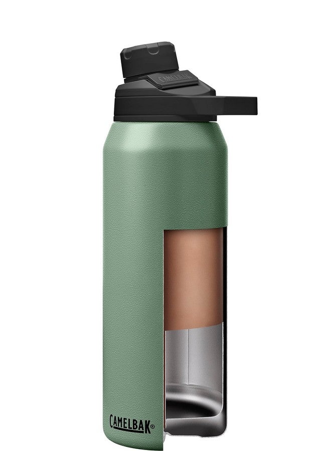 كاميلباك زجاجة مياه كاميل باك شوت ماج المعزولة بالتفريغ من الفولاذ المقاوم للصدأ، سعة 32 أونصة، لون موس - Image 3