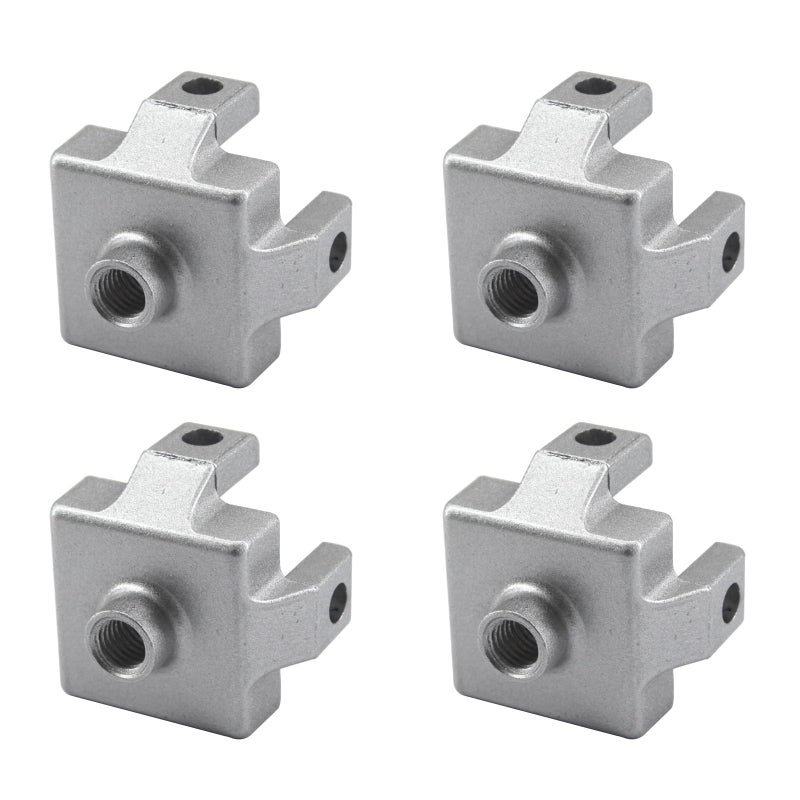 SeeRaphee 4 Pieces 4545 M10 Foot End Connector Floor Mount Base Bracket for T Slot Aluminum Extrusion Profile - Image 2