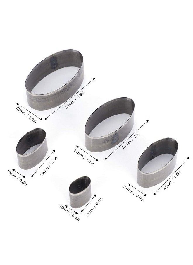 Garosa 5Pcs Leather Punch Die Cutter Tools One Hole Hollow Punch Cutter Diy Leather Craft Tools Set Diy For Phone Leather Craft Diy Hole Tools  - Image 3