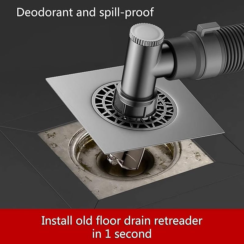 Washing Machine Drain Adapter Universal Sewer Connector Anti Overflow Seal Joint For Basin Connection - Image 5