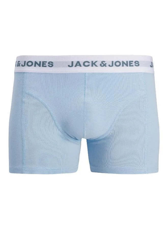 JACK & JONES 3-Pack solid trunks