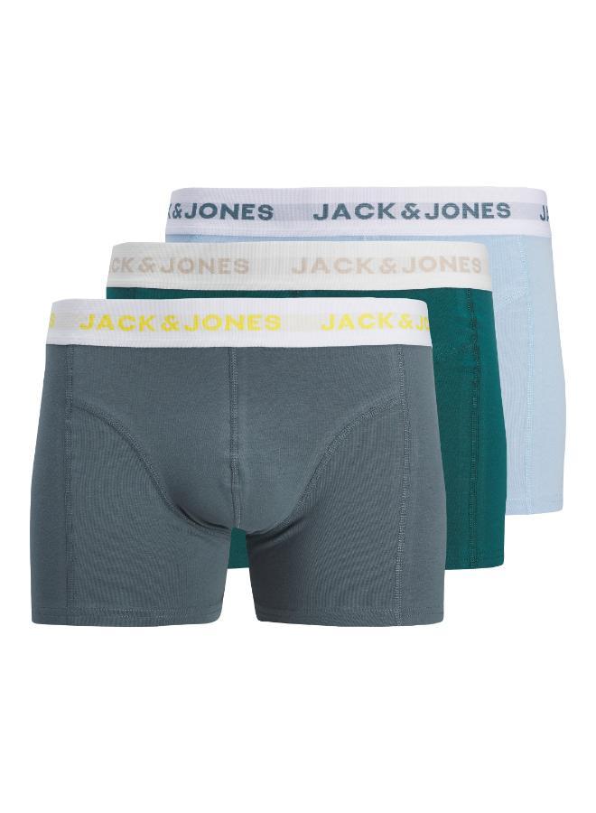 JACK & JONES 3-Pack solid trunks - Image 1