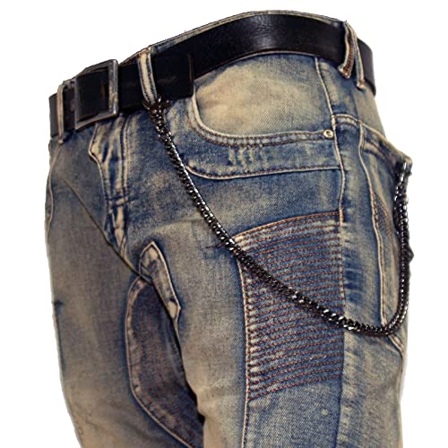 Double K Basic Strong Leash Biker Trucker Key Jean Wallet Chain (21") BLACK CS14620 - Image 5