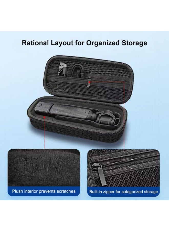 PULUZ For DJI Osmo Pocket 3 Mini Body Bag Portable Oxford Cloth Storage Bag (Black) - Image 4