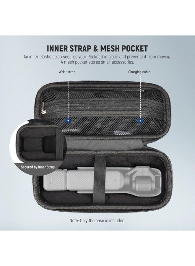 PULUZ For DJI Osmo Pocket 3 Mini Body Bag Portable Oxford Cloth Storage Bag (Black) - Image 5