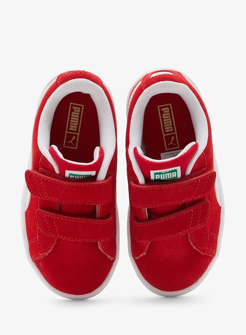 Puma For All Time Red-PUMA White Kids Suede Classic  | Best Price UAE