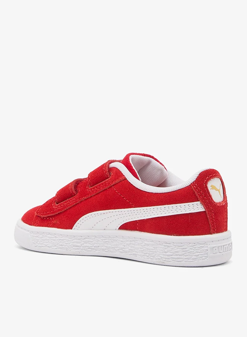 Puma For All Time Red-PUMA White Kids Suede Classic  | Best Price UAE