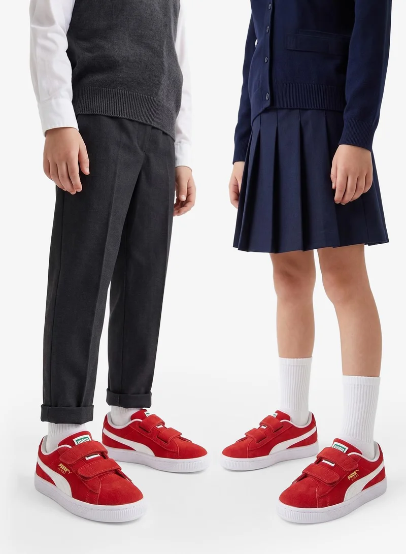 Puma For All Time Red-PUMA White Kids Suede Classic  | Best Price UAE