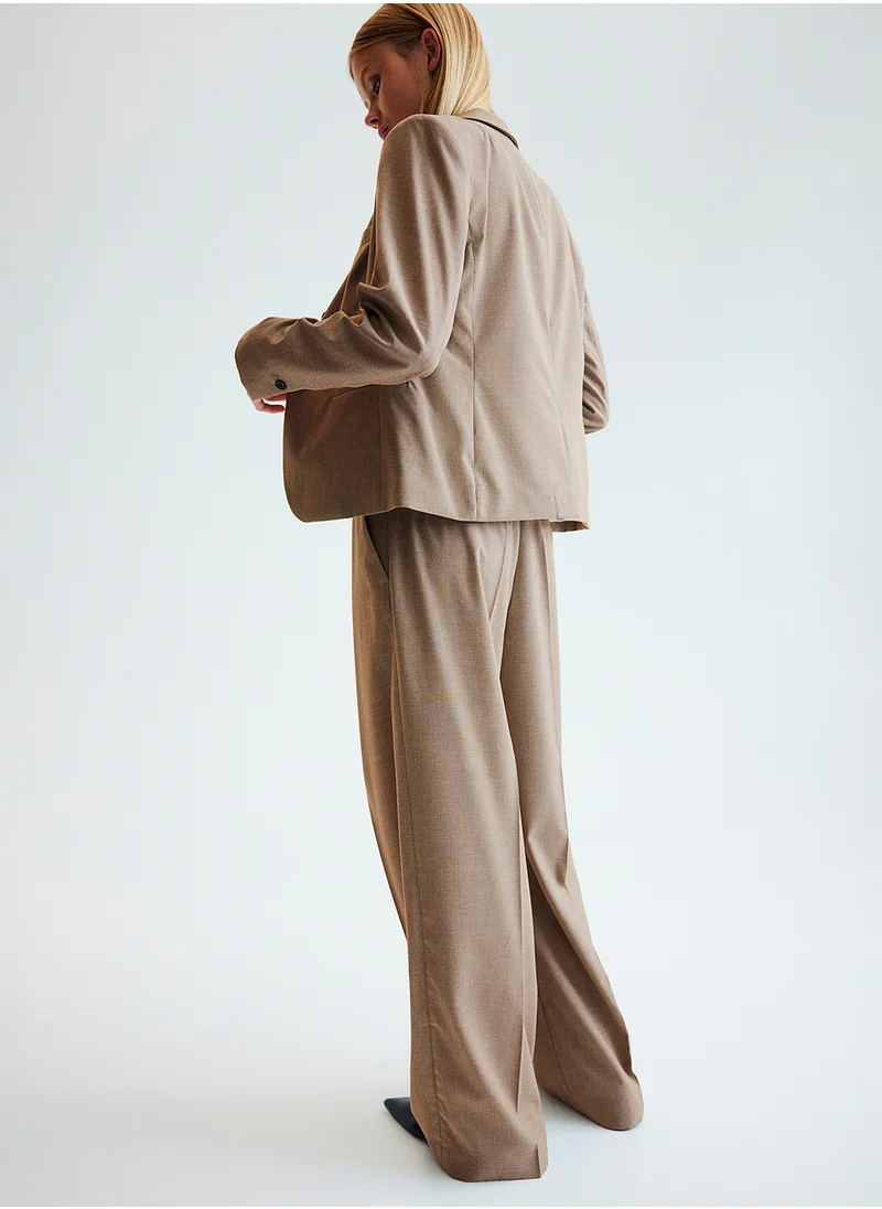 اتش اند ام Crease-Leg Trousers