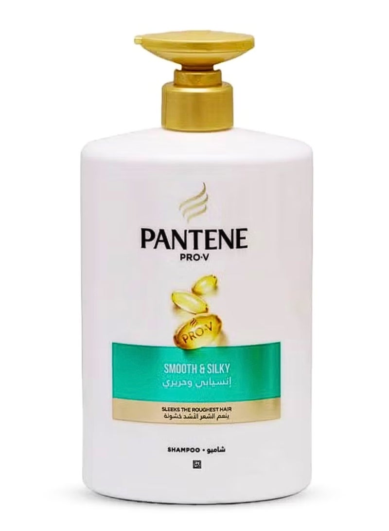 Pantene Pantene Pro-V Smooth & Silky Shampoo 1L  - Image 1