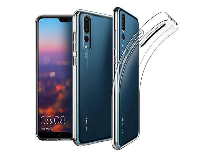 Helix Huawei P20 PRO HELIX EXLUSIVE Silicon Transparent Anti Dust Plugs Shockproof Back Cover - Case for Huawei P20 PRO - Image 1