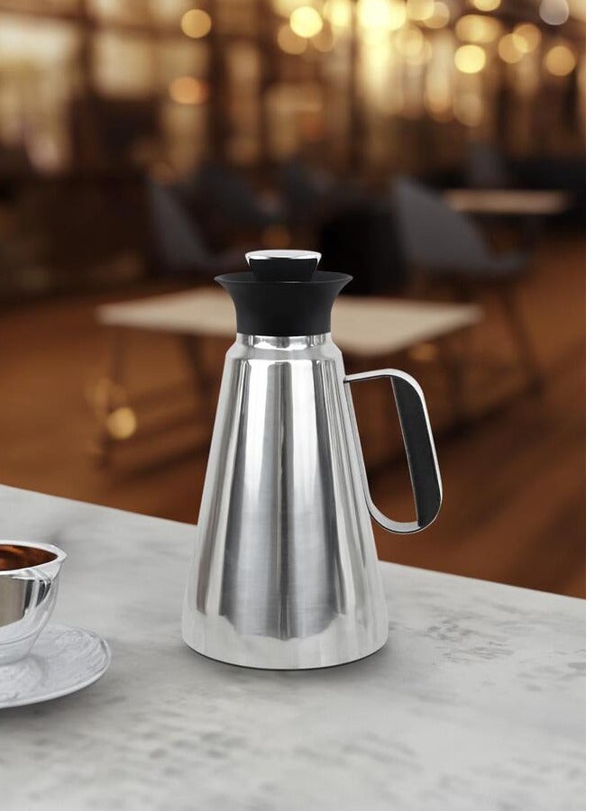 ENTRY HOME ENTRY HOME Premium Stainless Steel Thermal Coffee & Tea Flask – Double-Wall Insulation for Heat & Cold Retention – Elegant & Modern Design – Leak-Proof Lid – Large Capacity for Daily Use & Travel – Rust-Resistant & Easy to Clean - Image 2