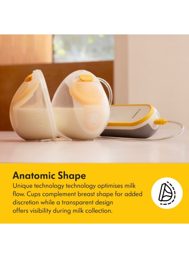 Medela Portable Freestyle Hands-Free Wearable And Double Electric Breast Pump With App connectivity - Image 5