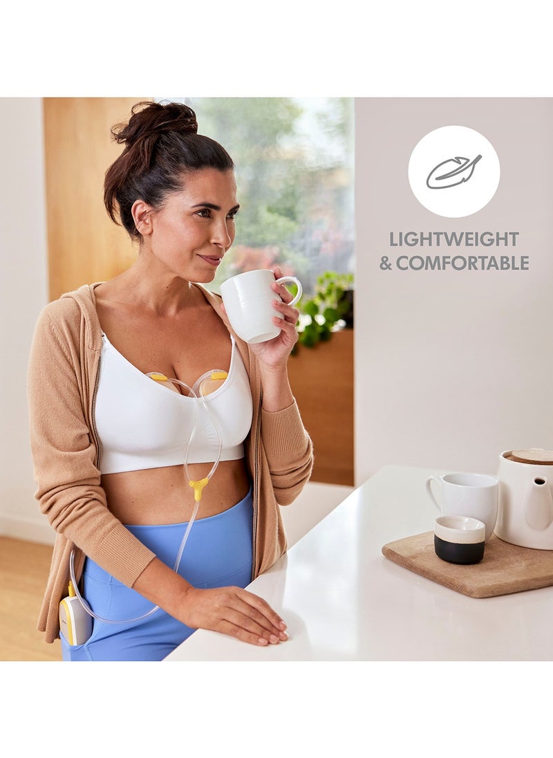 Medela - Portable Freestyle Hands-Free Wearable And Double Electric Breast Pump With App connectivity - Image 1