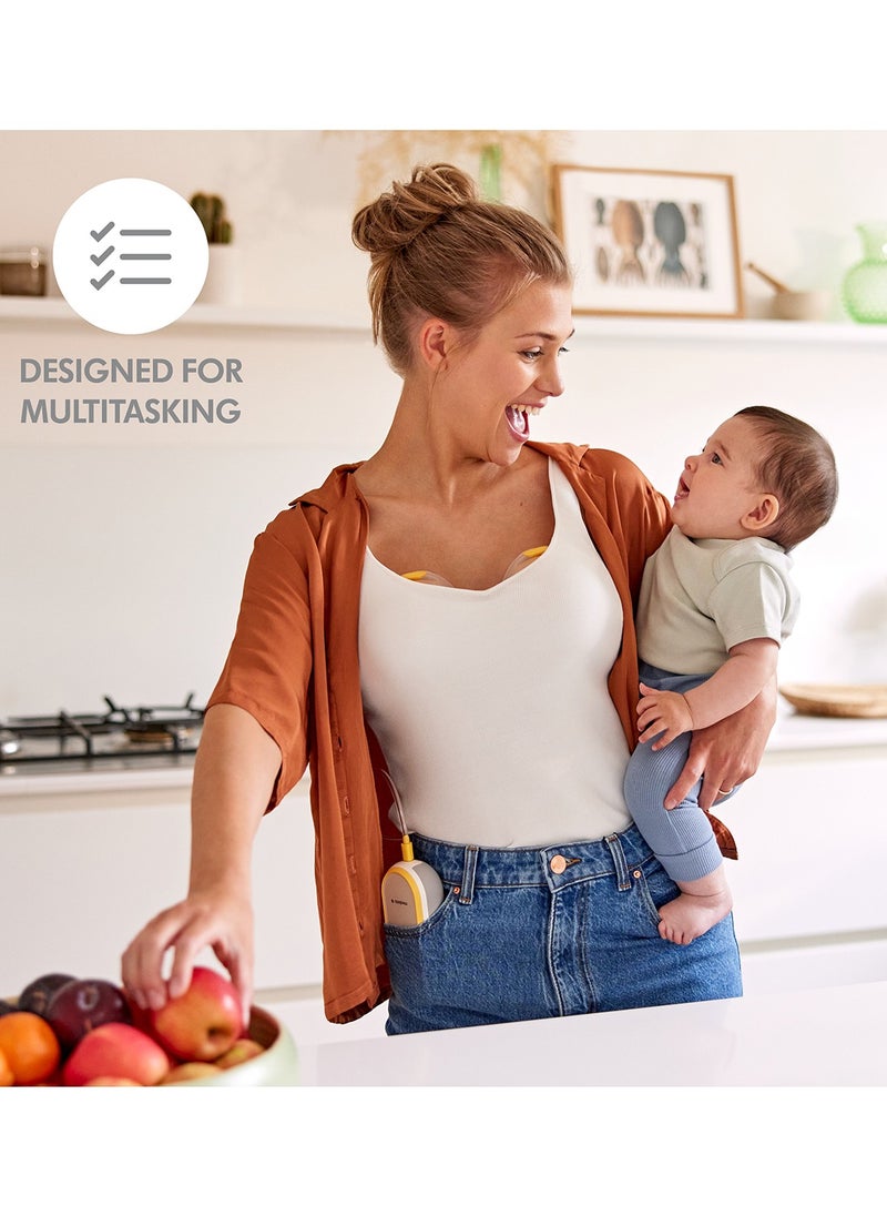 Medela - Portable Freestyle Hands-Free Wearable And Double Electric Breast Pump With App connectivity - Image 1