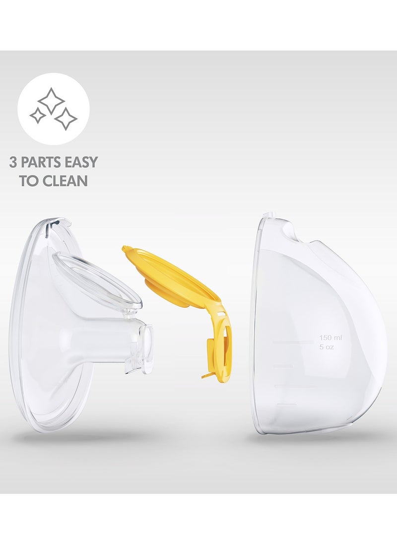 Medela - Portable Freestyle Hands-Free Wearable And Double Electric Breast Pump With App connectivity - Image 1
