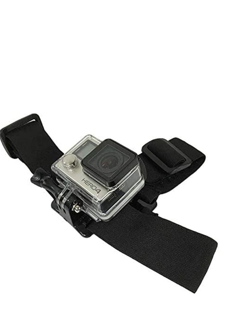 SYOSI - Head Strap Mount Harness Belt for SJCAM EKEN GoPro Hero 7 6 5 4 Xiaomi Yi 4K Sony Action Cam Accessories Mobile Phone Holder - Image 1
