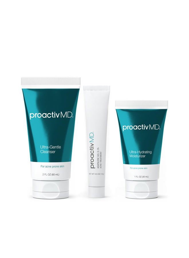 ProactivMD 3Step Acne Treatment System Starter Set 30 Day, White, 1 Count - Image 1