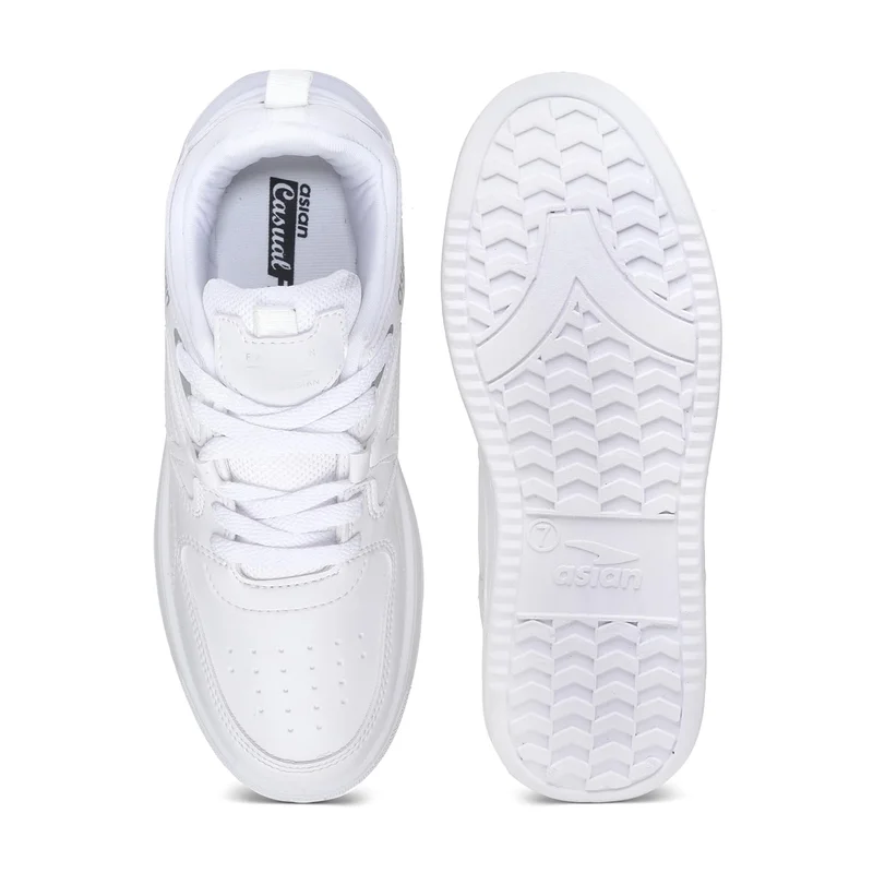 أسيان White Casual Sneakers for Men and Boys