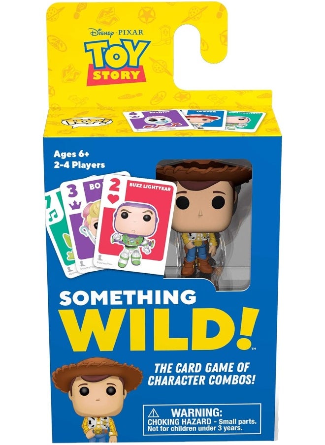 Funko - Funko Board Games 49354 Signature Something Wild Card Game-Toy Story The Little Mermaid, Multicolour - Image 1