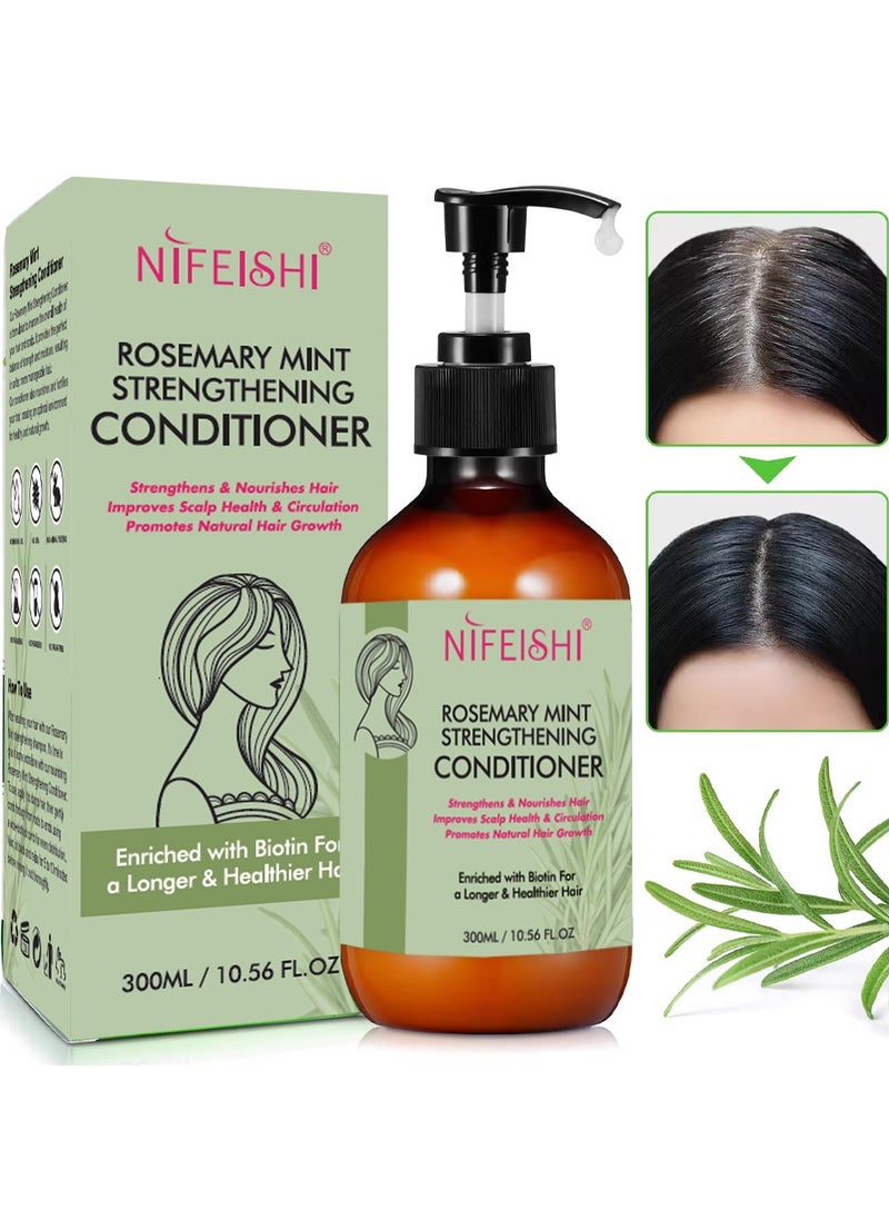 NIFEISHI Rosemary mint Strengthening Conditioner 300 ml  - Image 4