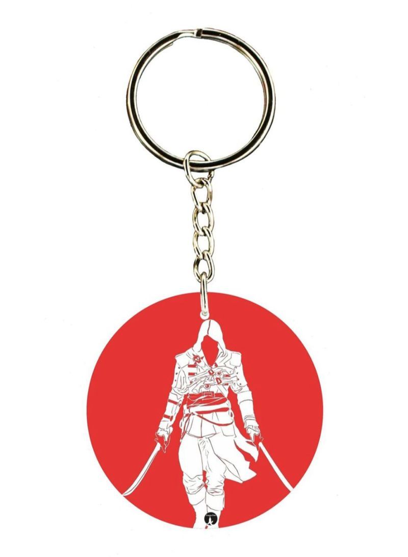 RKN Assasins Creed Double Side Printed Keychain
