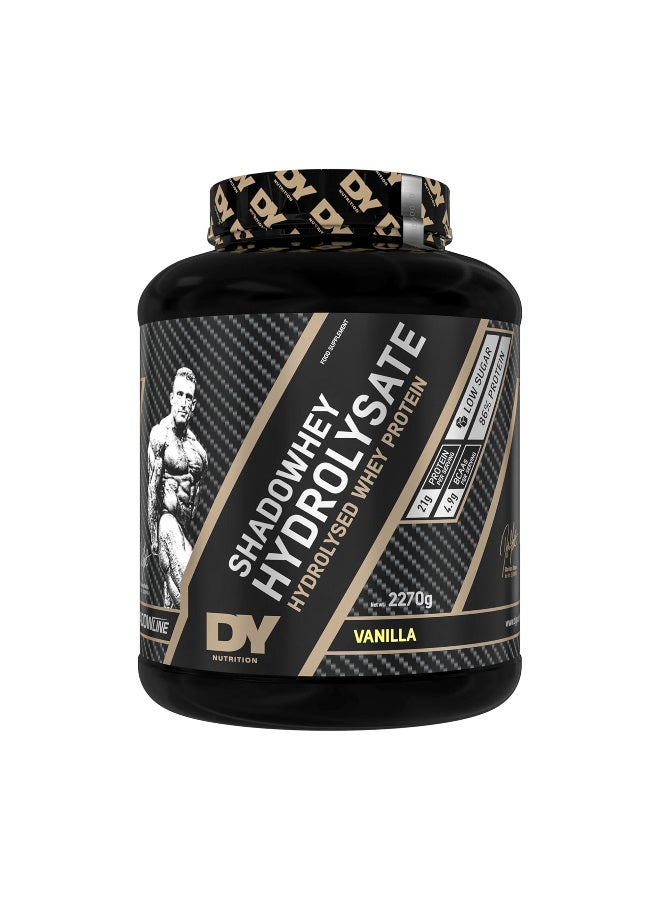 dy nutrtion DY Nutrition Shadowhey Hydrolysate, Vanilla - 2270g - Image 3