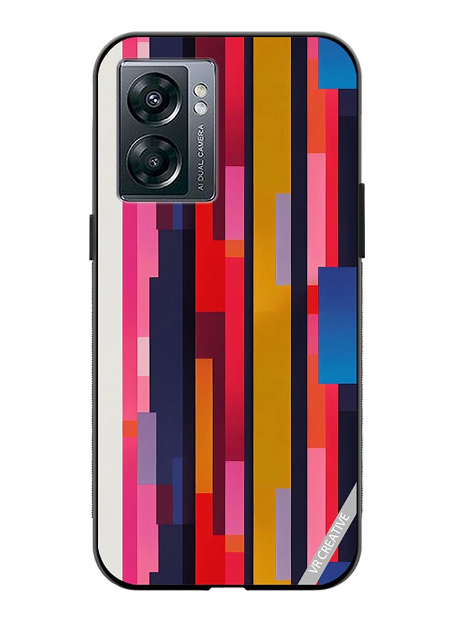 VR CREATIVE Protective Case Cover For Oppo A57 5G Abstract Pattern 3D Design Multicolour - Image 1