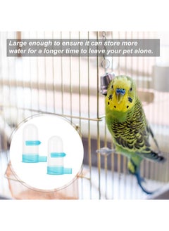 POPETPOP POPETPOP Parakeet Waterer, Durable, Large Capacity, Easy to Use Clean, Bird Water Dispenser for Cage, Easy to Fill  - Image 3