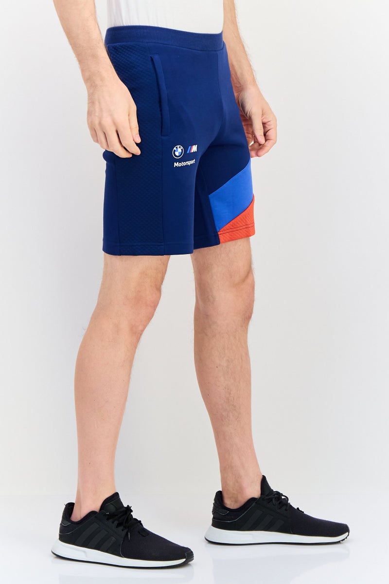 PUMA BMW x Puma Men Sportswear Fit Outdoor Shorts, Blue - Image 4