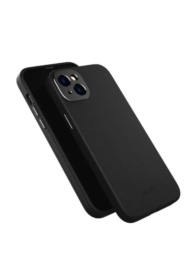 Moshi Moshi NAPA Apple iPhone 14 Plus 6.7" Case with MagSafe & Cam Cover - Midnight Black