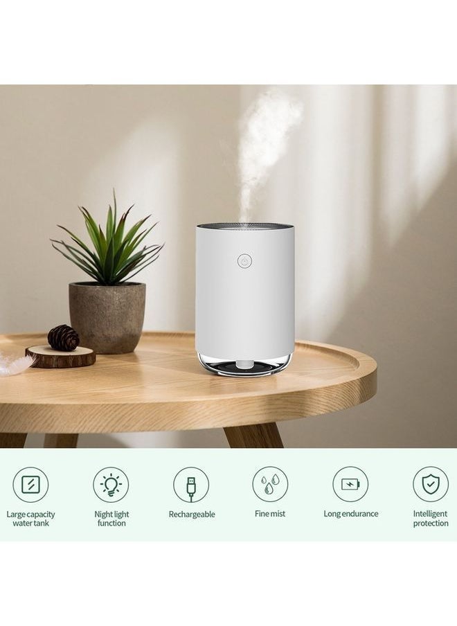 NIBEMINENT 220ml Portable Humidifier White 12x10x10cm  - Image 1