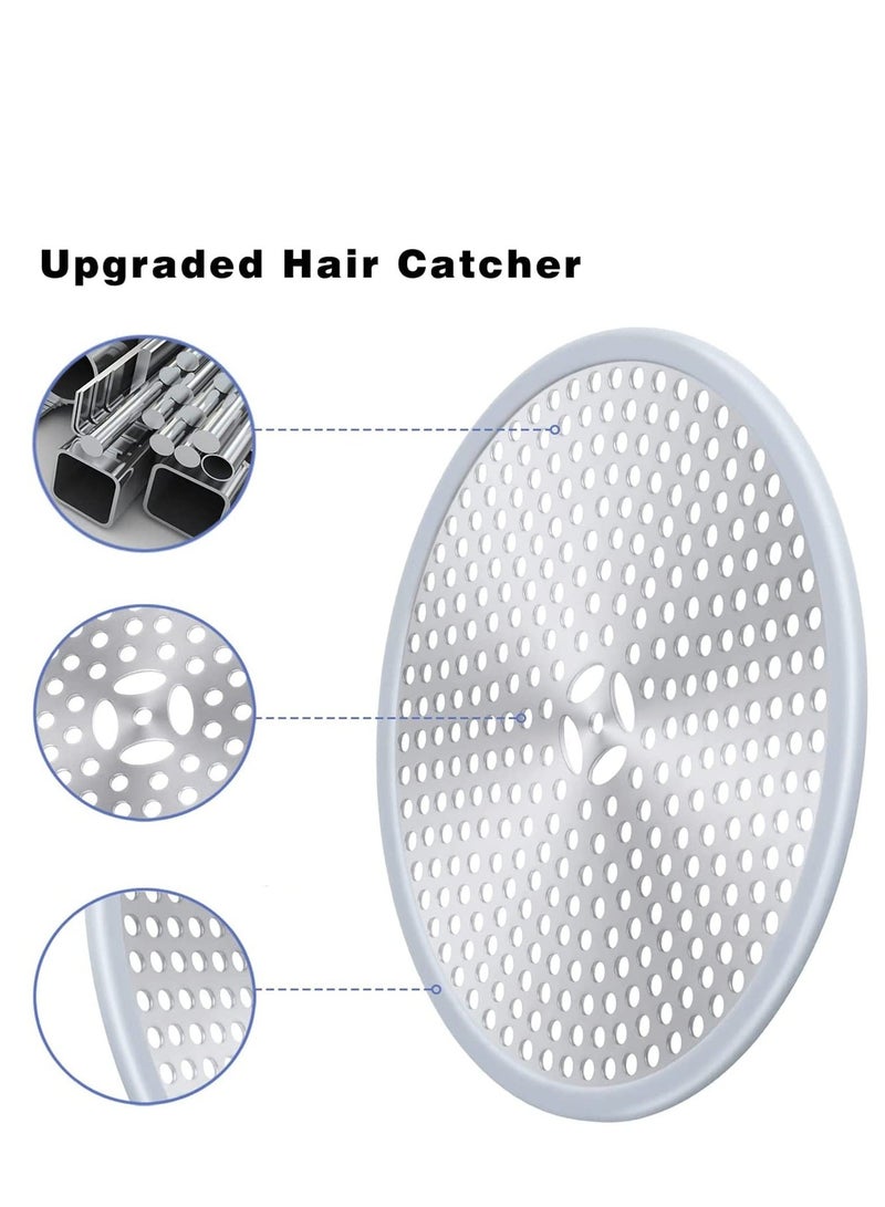 NIBEMINENT Shower Drain Cover Hair Catcher Filter Bathroom Protector Stainless Steel Sink Strainer Bathtub for Kitchen Prevent Clog - Image 5