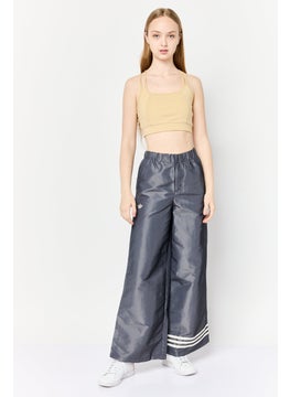 adidas Originals Women Loose Fit Outdoor Sweatpants, Grey  - Image 3
