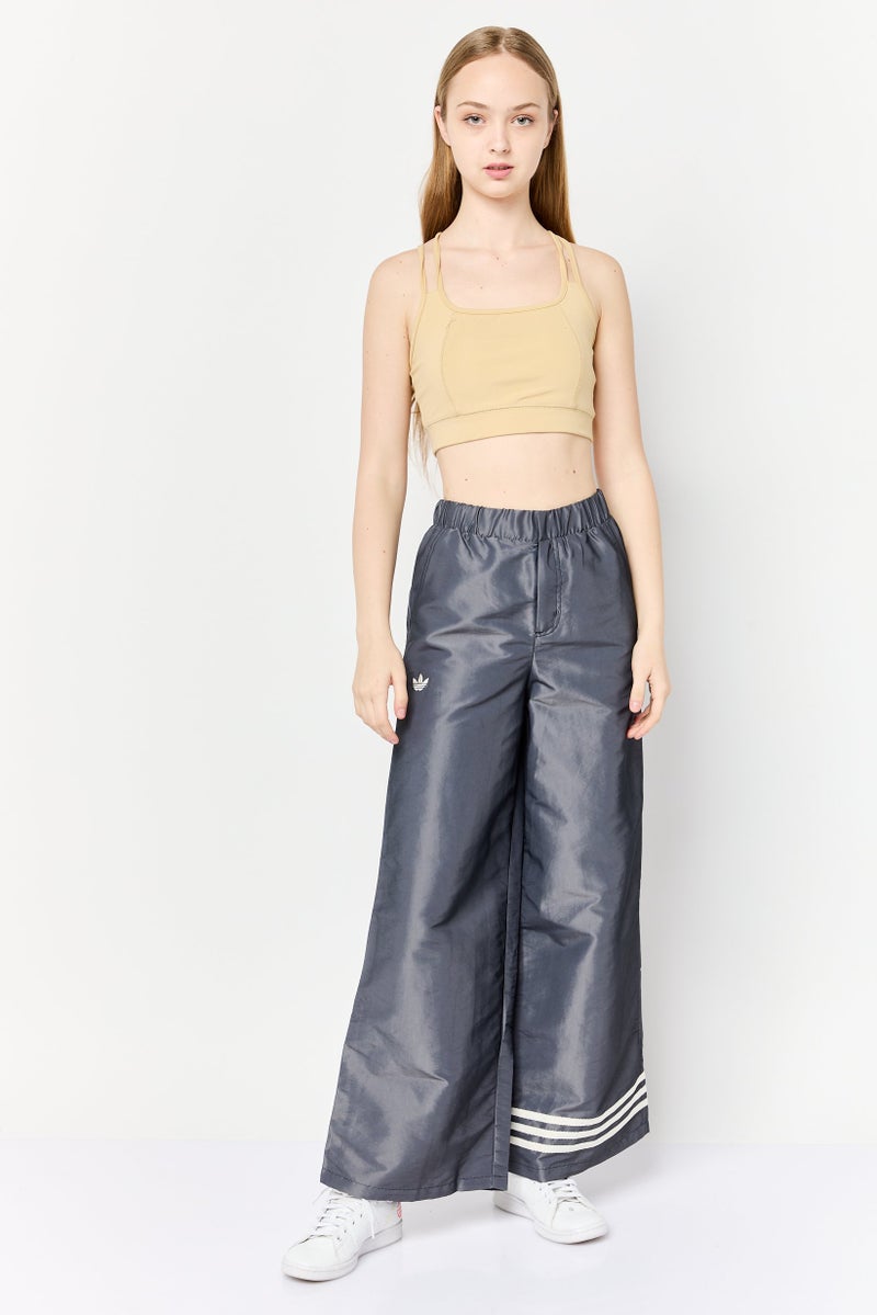 adidas Originals Women Loose Fit Outdoor Sweatpants, Grey - Image 3