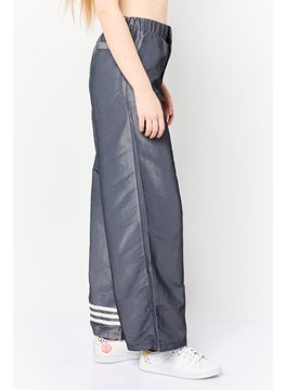 adidas Originals Women Loose Fit Outdoor Sweatpants, Grey  - Image 4