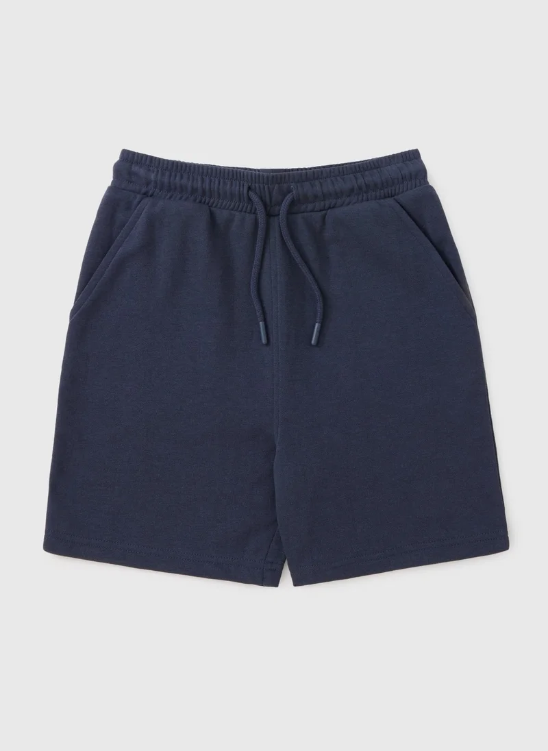 Matalan Boys Navy Jogger Shorts