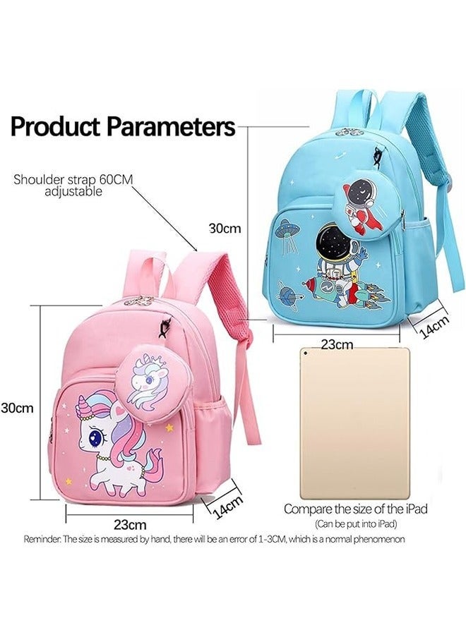 Backpack for kids, School bags for kids, Toddler Backpack Kids, Kids School Backpack, Lightweight Bookbags, with Coin Pocket for Girls Boys - Image 5