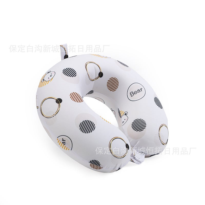 Wholesale U-shaped pillow custom logo office lunch break pillow neck pillow travel neck pillow aircraft car U-shaped pillow - Image 1