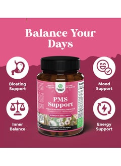 Natures Craft PMS Support, Women's Wellness* 60 Capsules  - Image 5