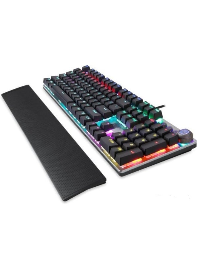 Wired Mechanical Gaming Keyboard – High-Performance RGB Backlit Keyboard for PC Gamers  - Image 2