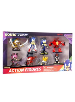 SONIC Sonic Figure Deluxe Action 8-Pack 