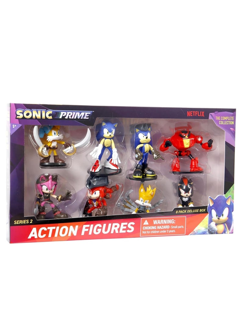 SONIC Sonic Figure Deluxe Action 8-Pack 