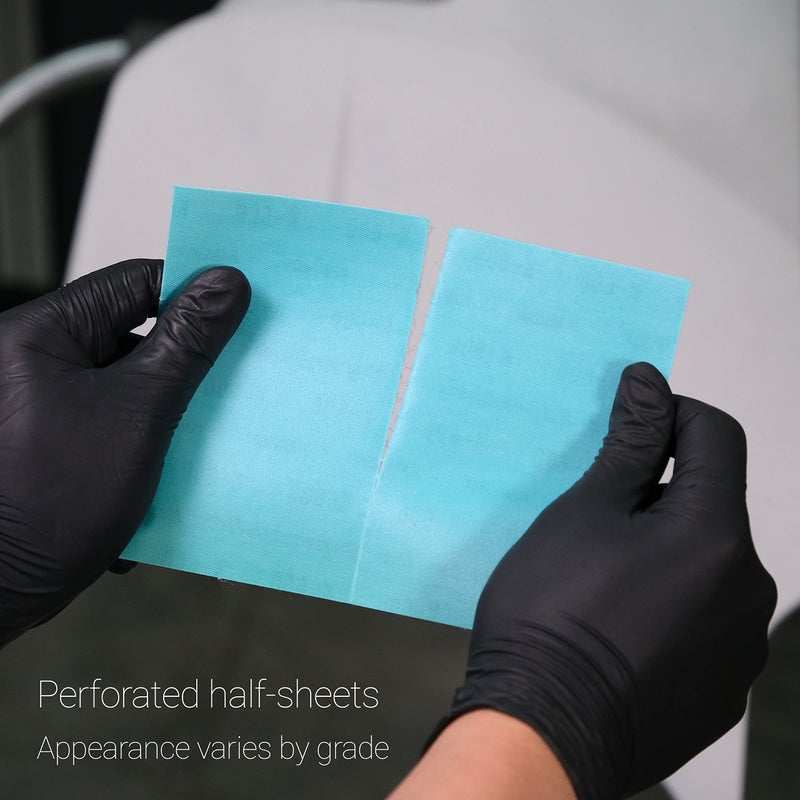 Eagle Abrasives Super Assilex Flexible Sanding Sheets Job-PAK, Sky K-600, U191-1508, 4 Sheets + 1 M Hand Pad for Half Sheets - Image 3