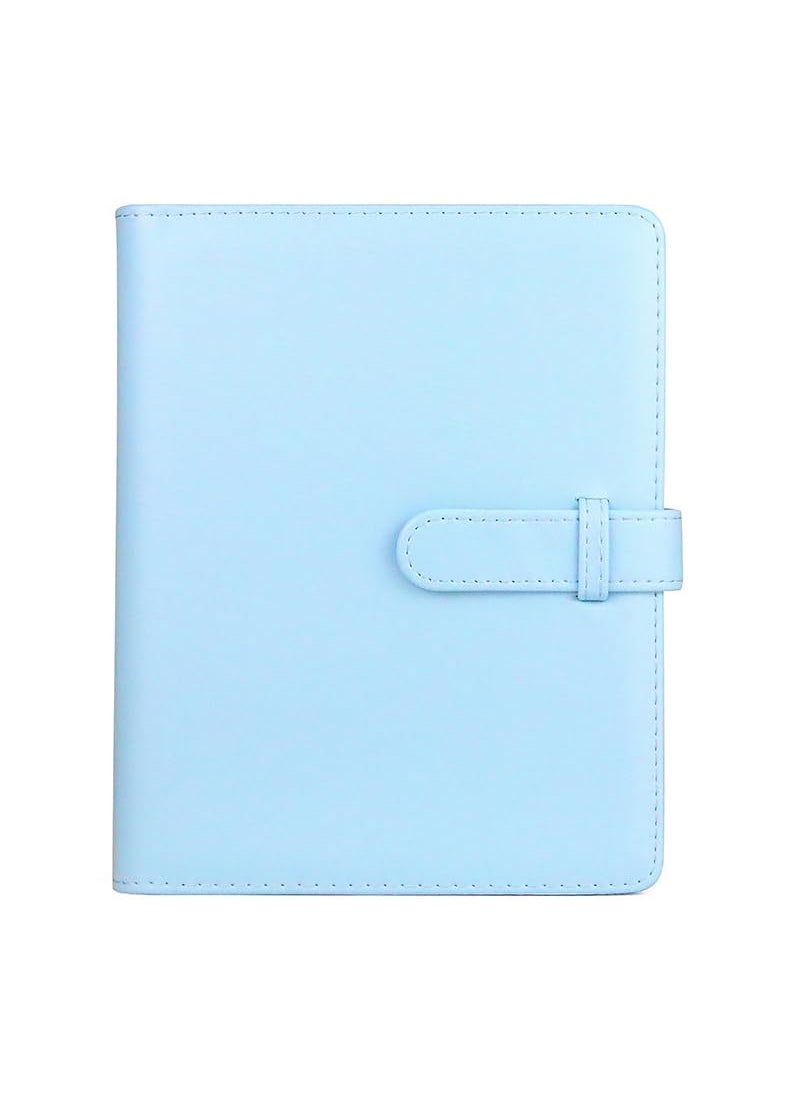 ZIKKON ZIKKON 256 Pockets Lock Photo Album Compatible with Fujifilm Instax Mini 12 11 90 70 50S 26 25 9 8S 8 7S Instant Camera Polaroid Snap SnapTouch PIC300 Z2300 Mint Zip Instant Camera Printer Blue  - Image 1